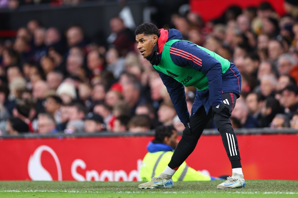 Rashford has been left out of the United squad to face FCSB