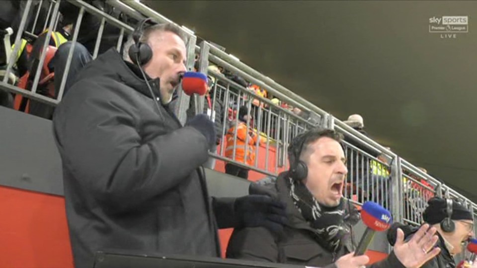Fans could see the moment Neville's heart sank as Maguire blazed his effort over the bar