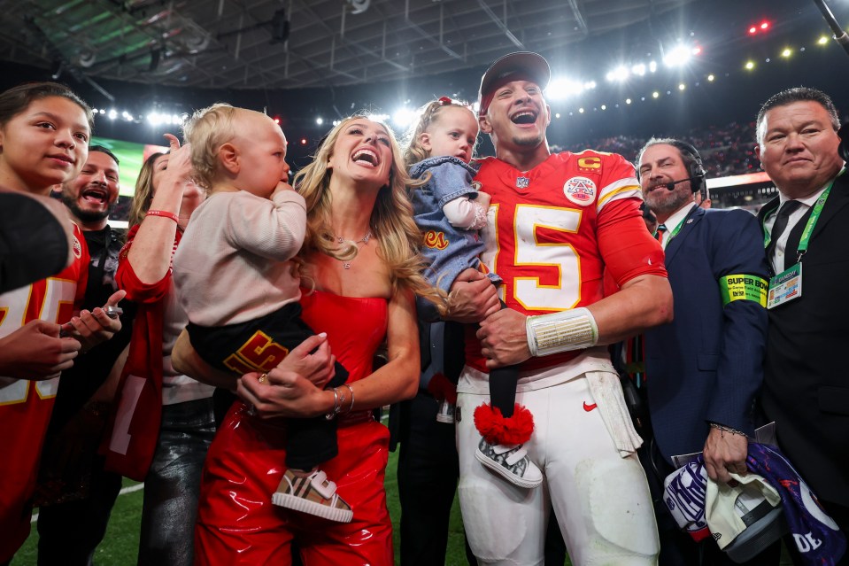 Mahomes always has his family by his side