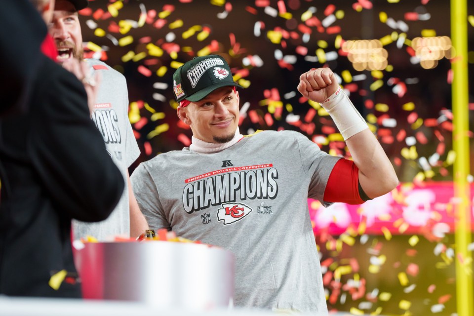 Mahomes and the Chiefs are one game away from an unprecedented Super Bowl three-peat