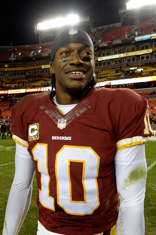 RG3 was the face of the Redskins