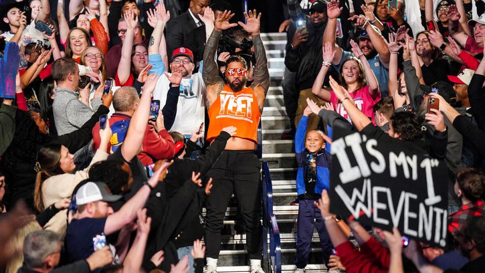 Jey Uso kicked off Monday Night Raw in Nashville but got more than he expected