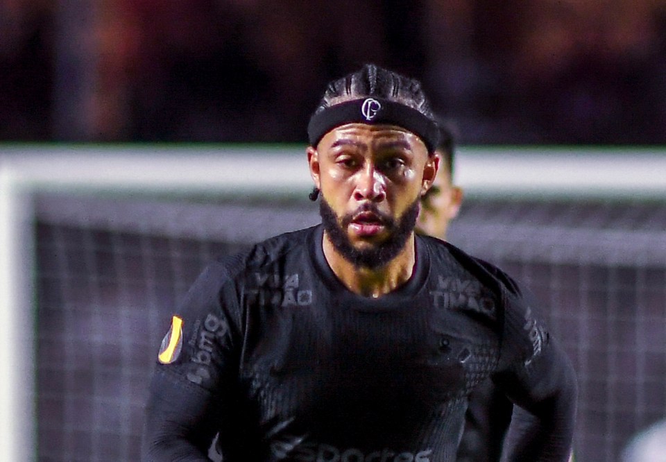 Depay is currently playing for Corinthians