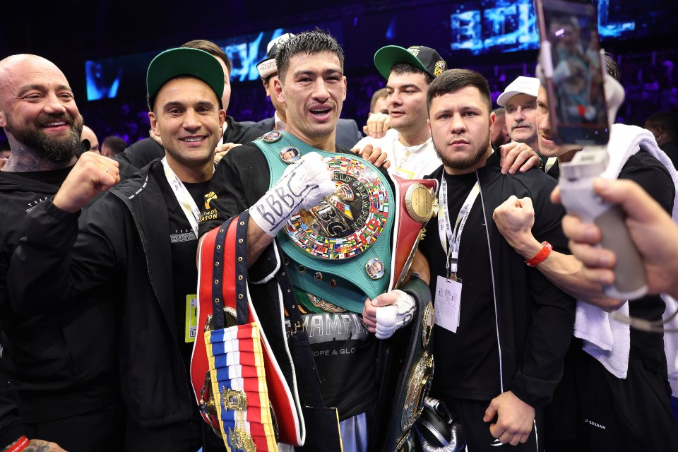 Bivol is the undisputed WBA, WBC, IBF and WBO light-heavyweight world champion