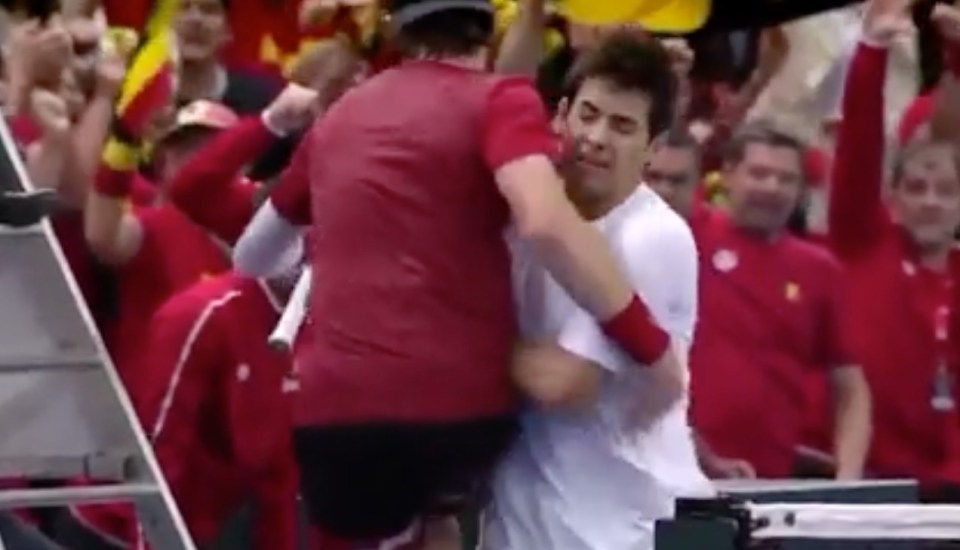Chile vs Belgium was overshadowed by an altercation on court