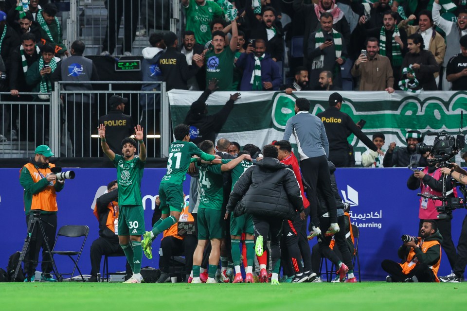 The forward's first Saudi Pro League treble secured a 3-2 away win