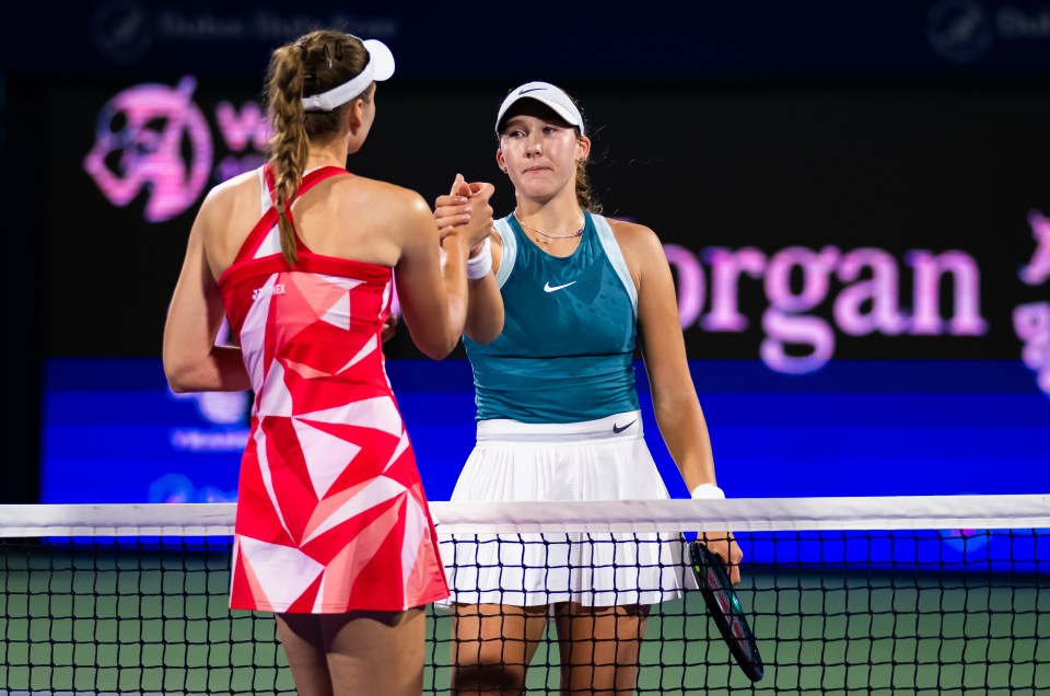 The teenager beat Rybakina in the semi-finals on Friday