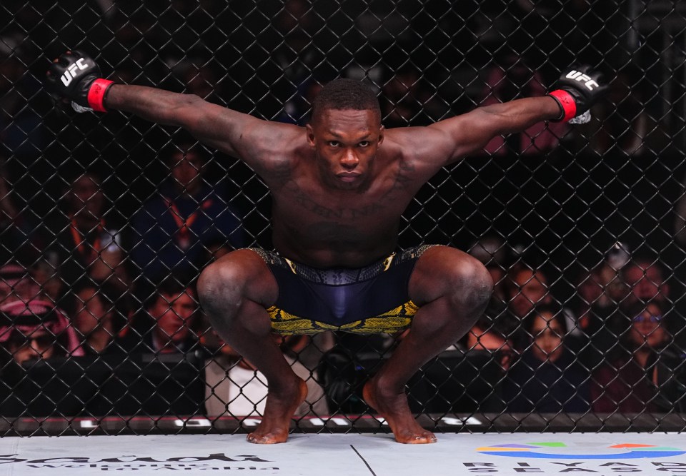 Adesanya's pro MMA record now stands at 24-5
