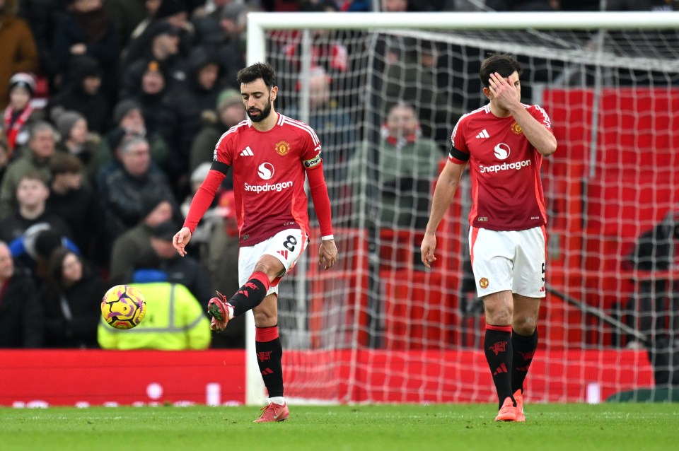 United have been labelled 'shocking' after their loss to Palace