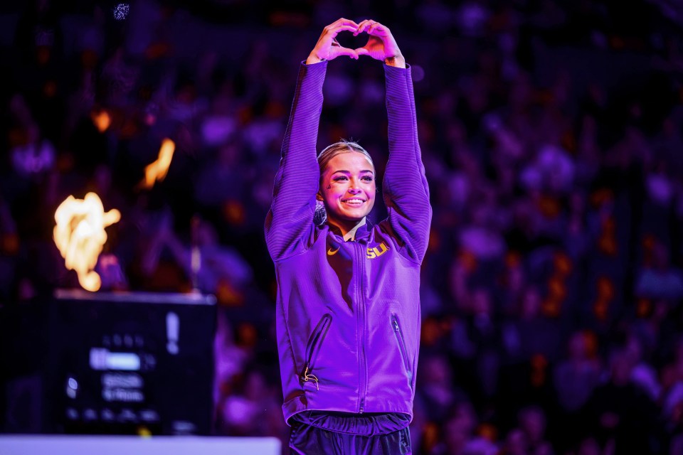Livvy Dunne returned for a fifth year with the LSU Tigers