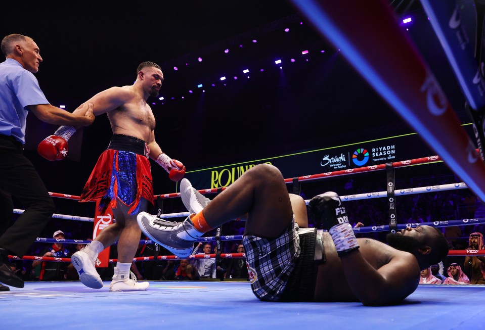 Parker's reward for flattening Bakole is a WBO shot against the unbeaten Ukrainian