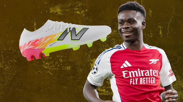 Bukayo Saka New Balance boots