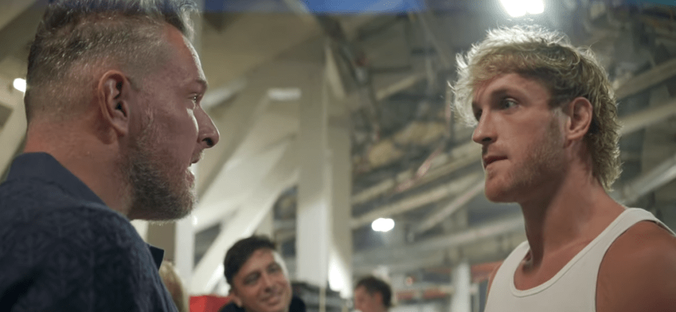 McAfee was impressed by Paul's physique as the pair met on Raw