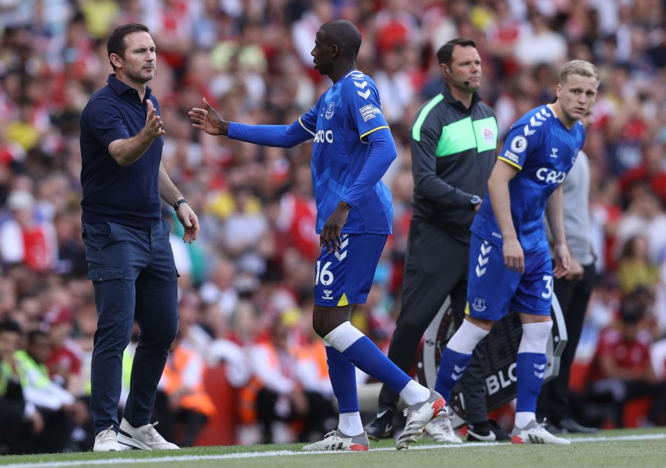Doucoure says Lampard 'made a mistake' with him at Everton