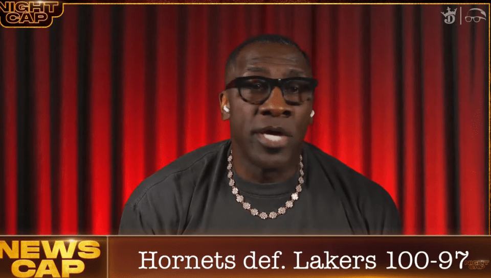 Sharpe discusses the Lakers' loss to the Hornets.