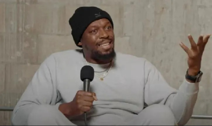 Bolt revealed his inner thoughts as he romped to victory in 2012