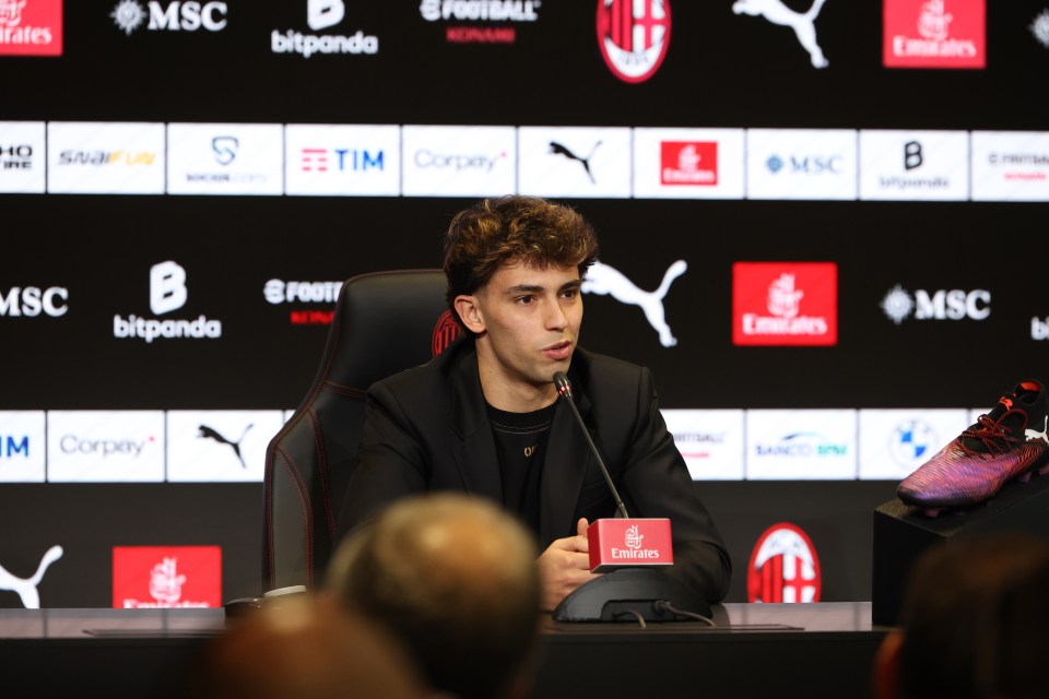 Felix joined Chelsea in August but is already keen on a long stay at Milan