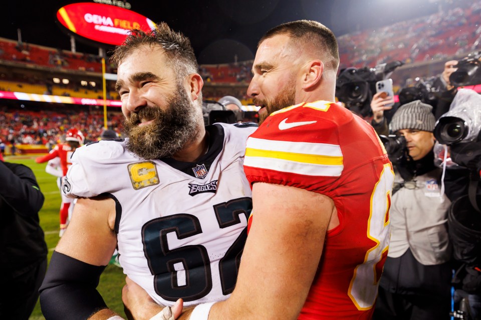 The Kelces have become big stars away from the NFL
