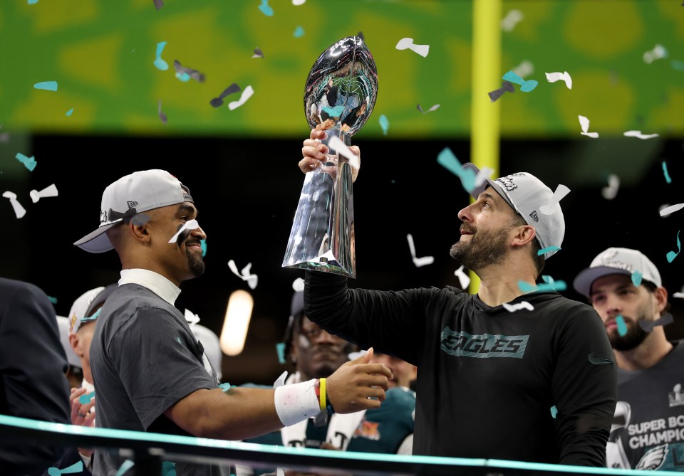 The Eagles won their second Super Bowl in franchise history