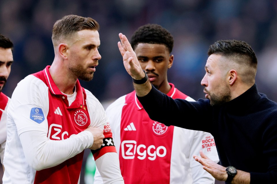Ajax boss Farioli has insisted that Henderson is their captain