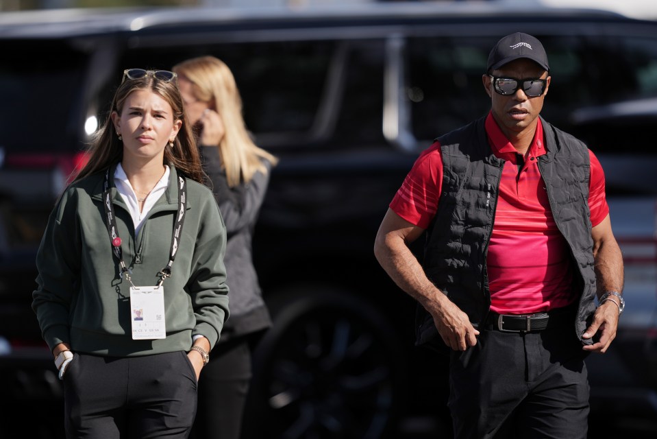 Woods was recently seen playing with Trump's granddaughter and pro-golfer, Kai