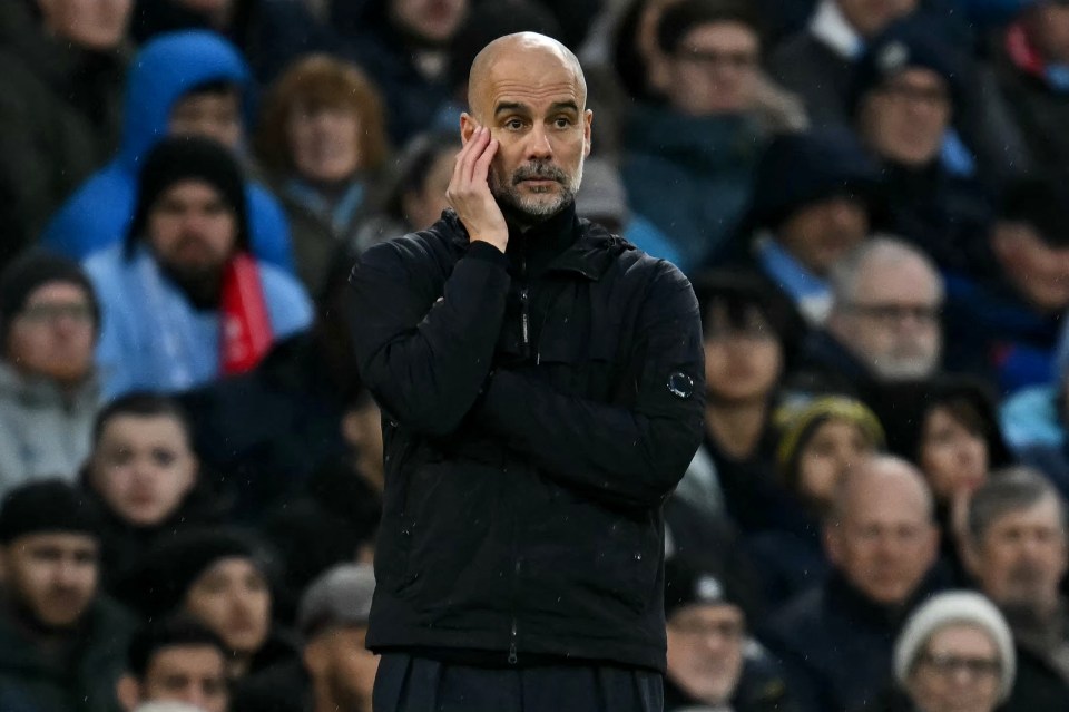 Pep Guardiola made a beeline for Djed Spence after his side's win at Tottenham