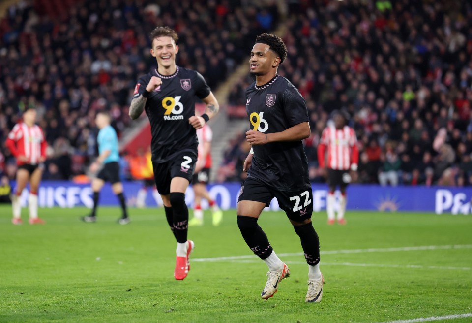 Edwards was the hero for Burnley as they beat Premier League side Southampton