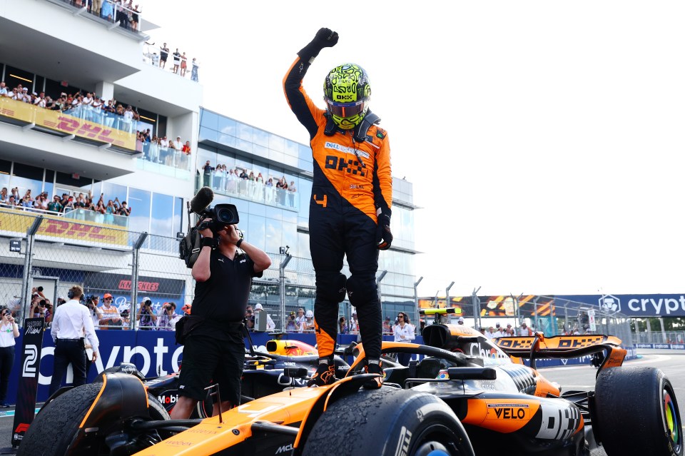 The McLaren star could be set to compete with him for this year's F1 title
