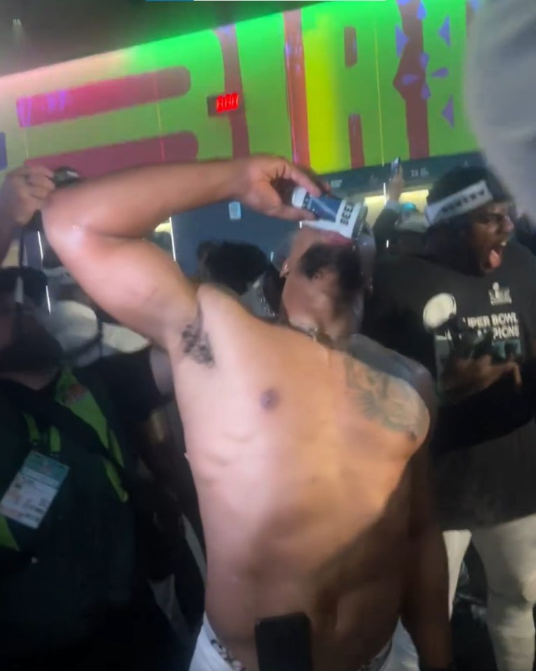 He chugged beers in impressive fashion