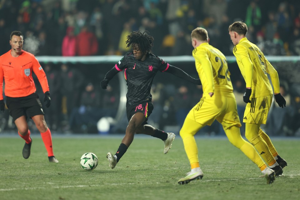 Mheuka made his Chelsea first-team debut in a Conference League tie against Astana in December