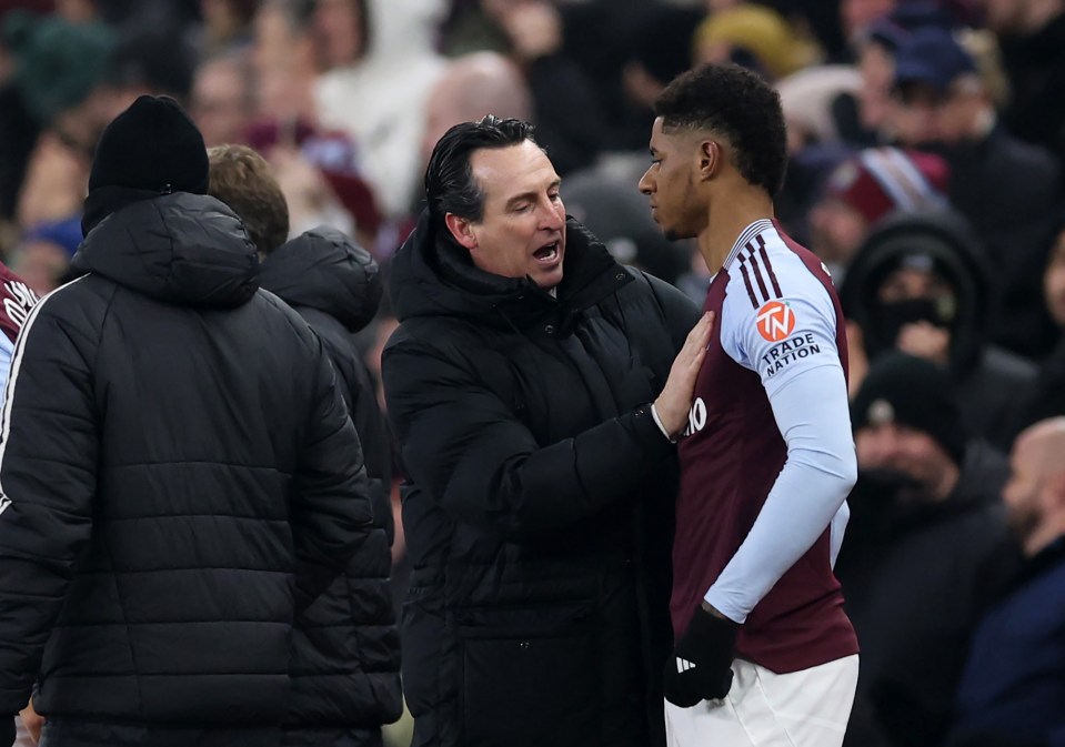 Emery has played a leading role in helping Rashford enjoy himself on the pitch again