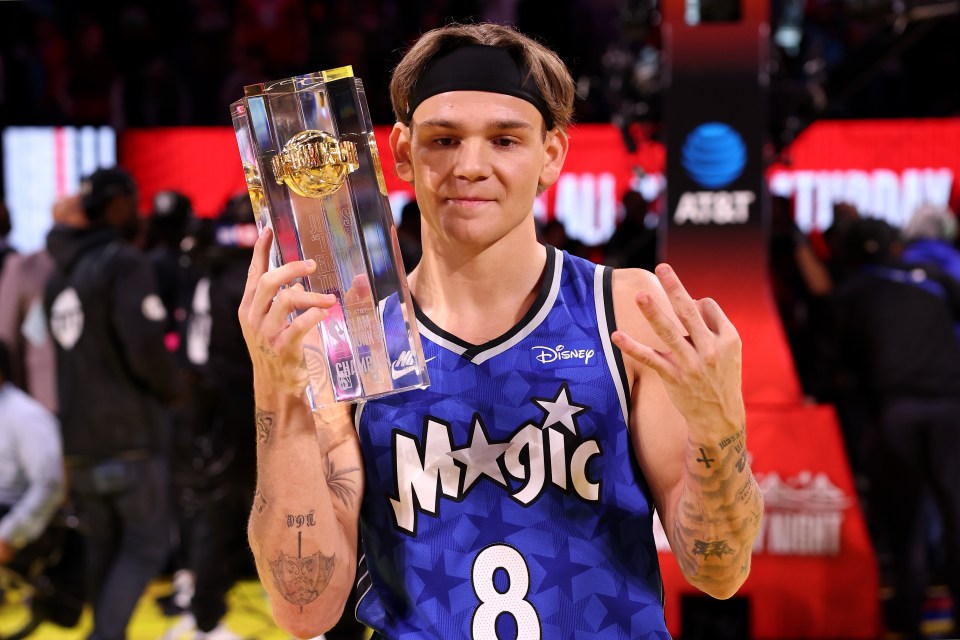 Mac McClung has won an unprecedented third consecutive Slam Dunk crown
