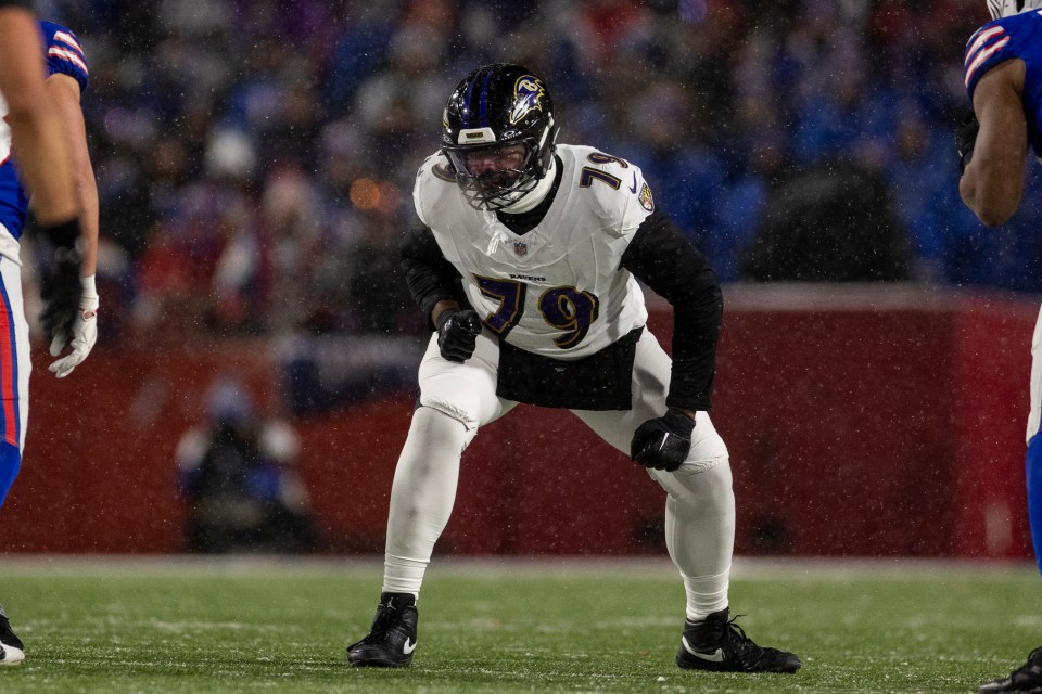 Stanley has played nine seasons with the Ravens