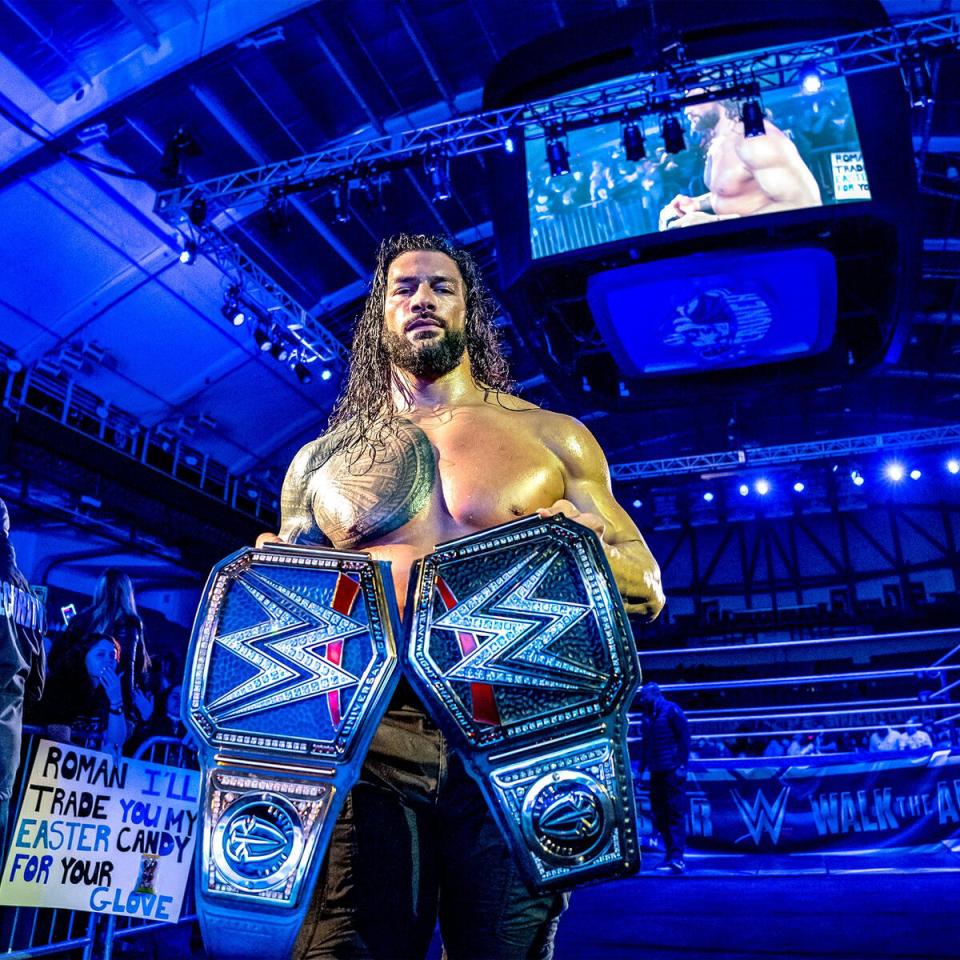 Though not currently a champion, Roman Reigns remains a key WWE figure