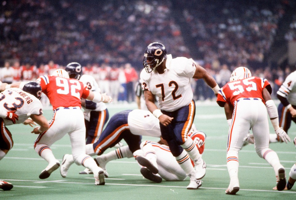 He famously scored a rushing TD against the Patriots in Super Bowl XX