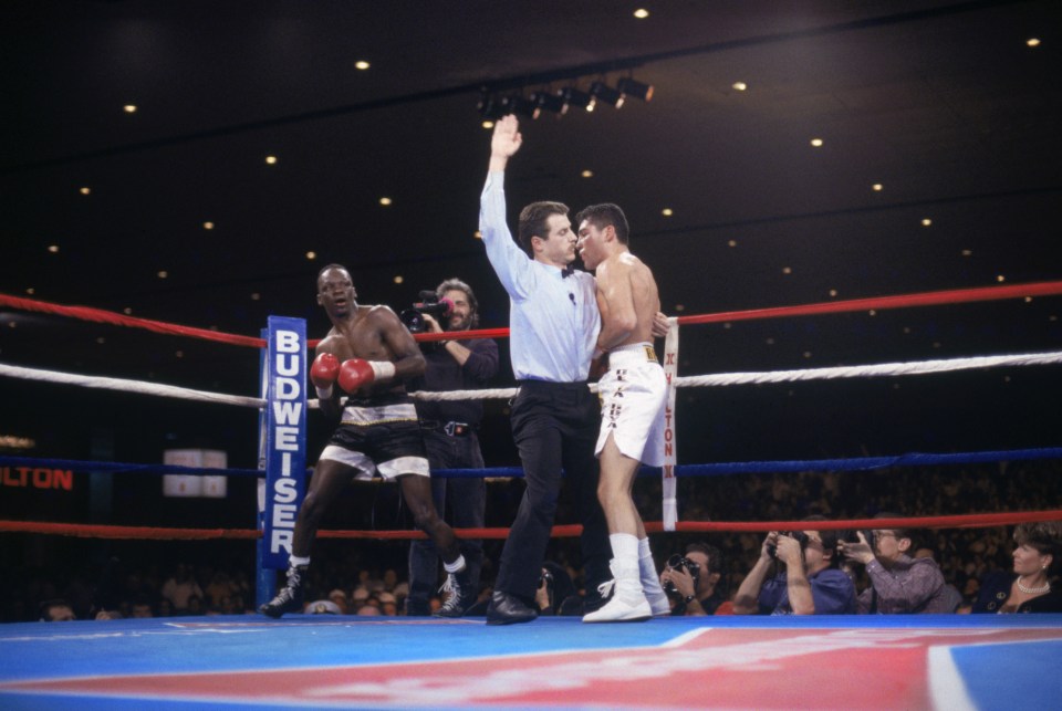 De La Hoya's victory was part of an incredible charge to a world title