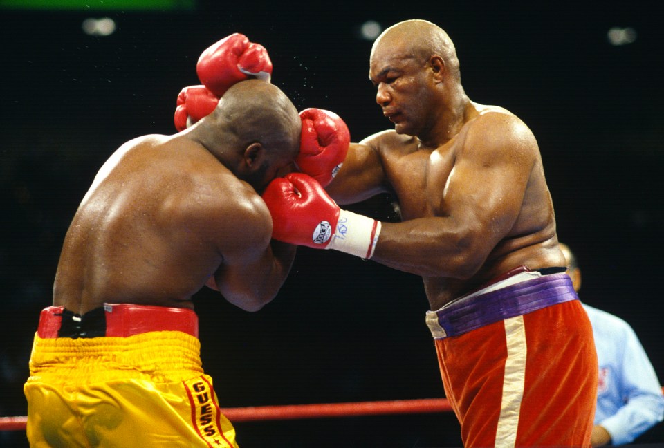 Foreman challenged and won a world title at the age of 45