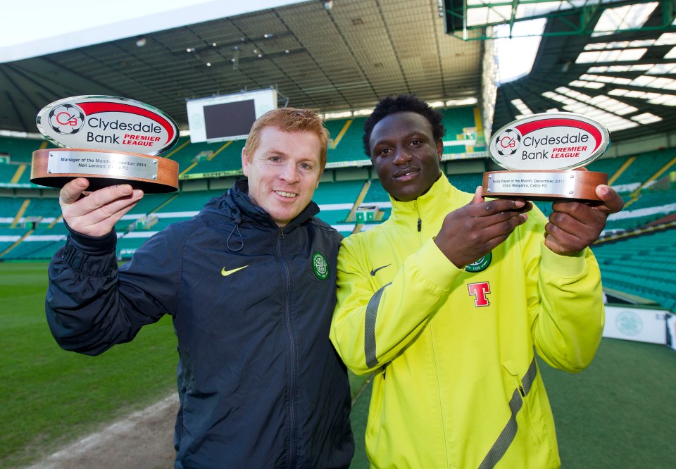 Wanyama won two Scottish Premier League titles during his time at Celtic