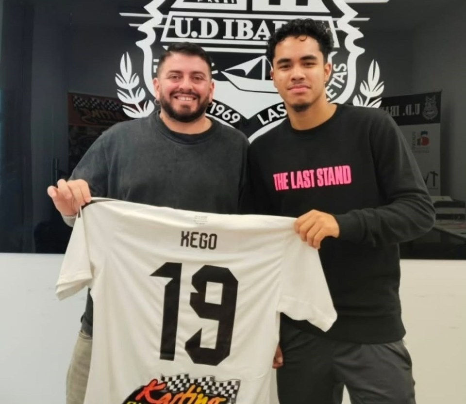 Kego now has his first stab at senior football under the tutelage of Maradona Jr