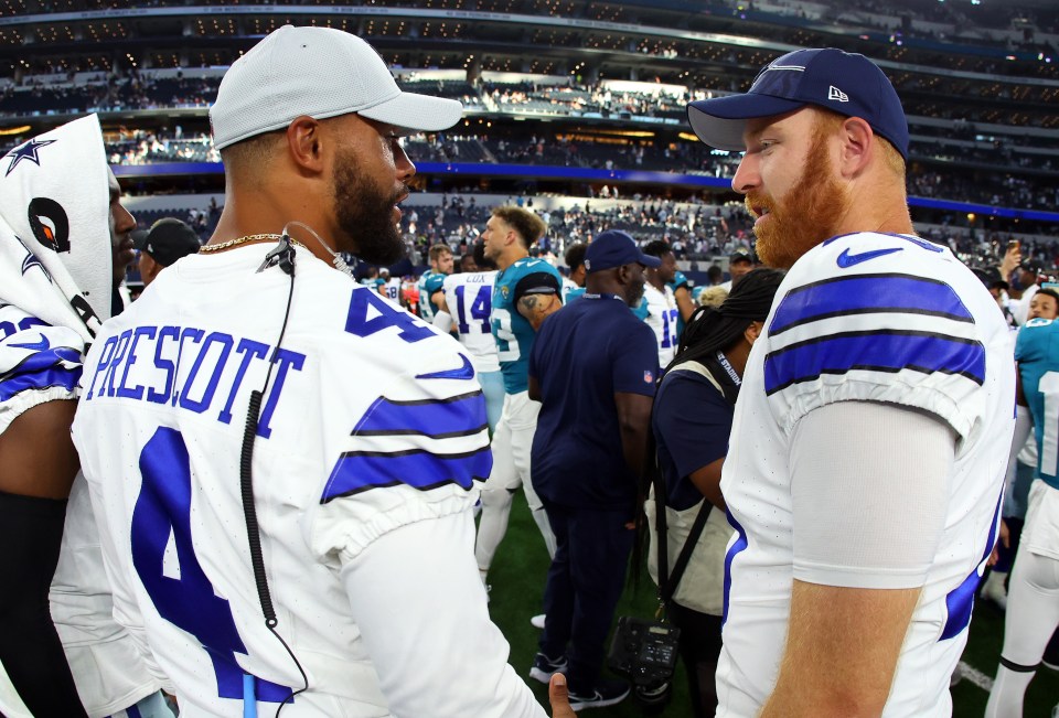 Prescott shared an emotional message after Rush's departure
