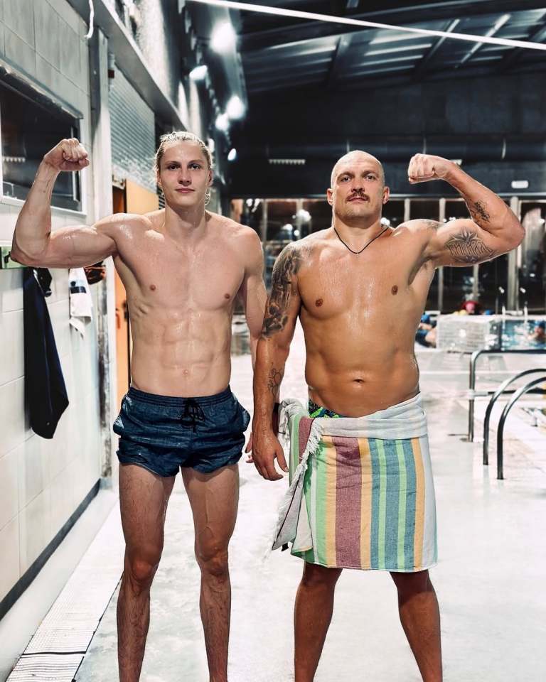 Lapin and Usyk grew up together in Crimea