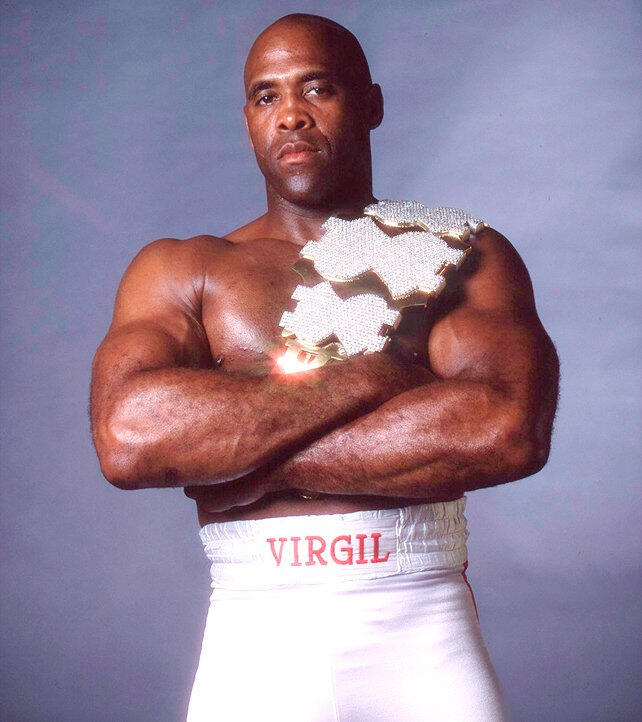 Virgil was the first man to win the Million Dollar title in a match