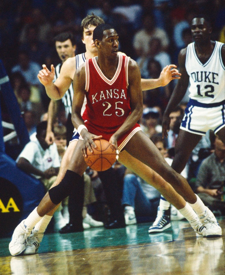Danny Manning's name is instantly associated with Kansas basketball