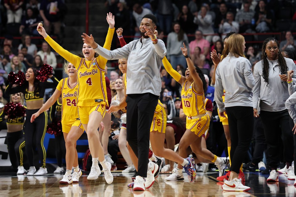 USC have advanced to the Elite Eight of March Madness, and will face UConn next