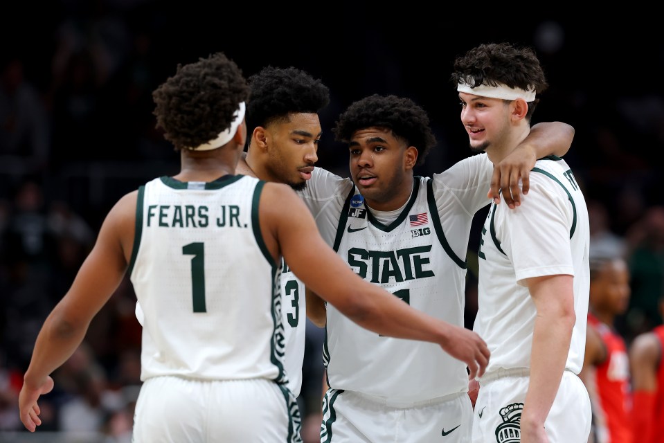 Michigan State have reached the Elite Eight of March Madness