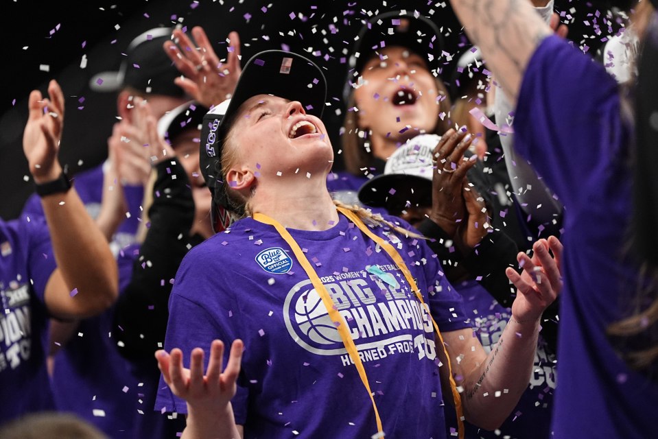 TCU also won the Big 12 Tournament Championship and Van Lith was was named the tournament's most outstanding player