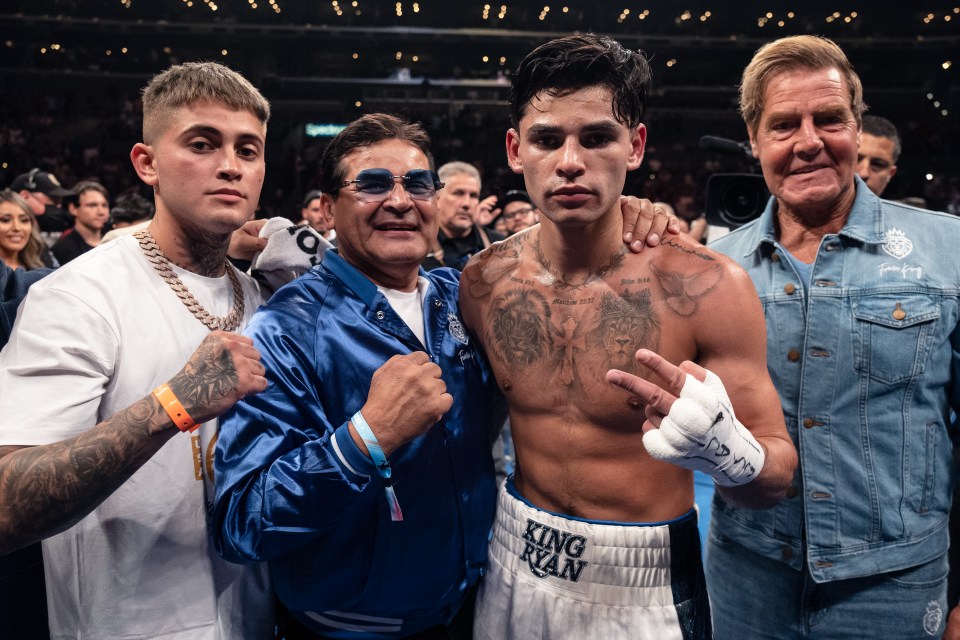 Garcia will work with his father Henry for his next fight