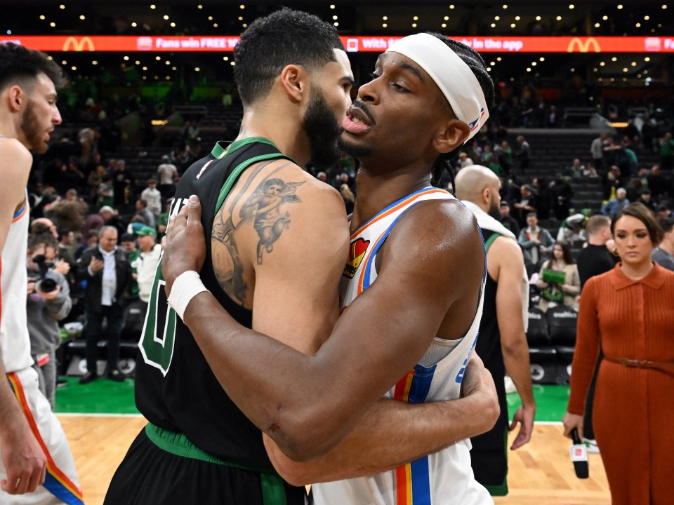 The Thunder had a crunch game against rivals the Celtics a few days after the Blazers