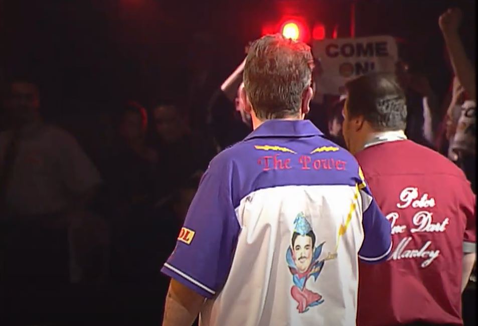 Manley infamously went off stage without shaking Taylor's hand after the 2002 World Championship final
