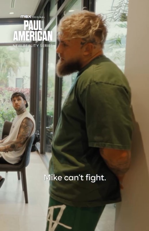 Paul was left stressed after Tyson pulled out of the clash